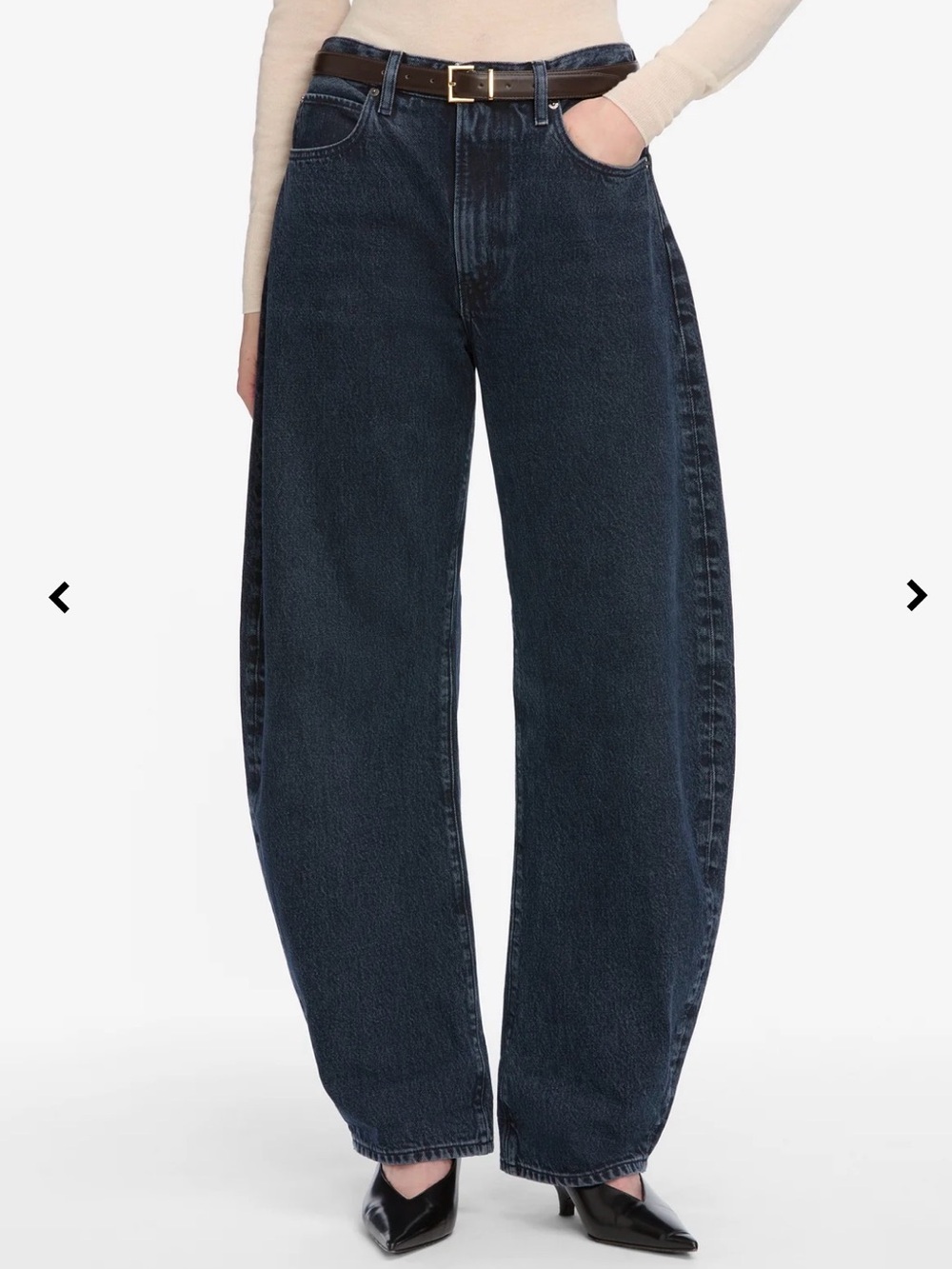 FRAME the Bubble denim in DORADO